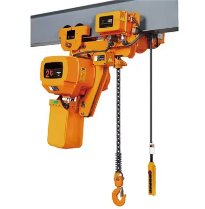 Električna verižna dvigala z vozičkom